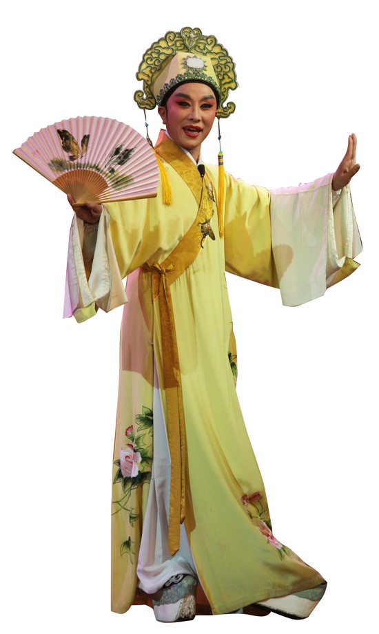 吴凤花表演越剧《梁祝》