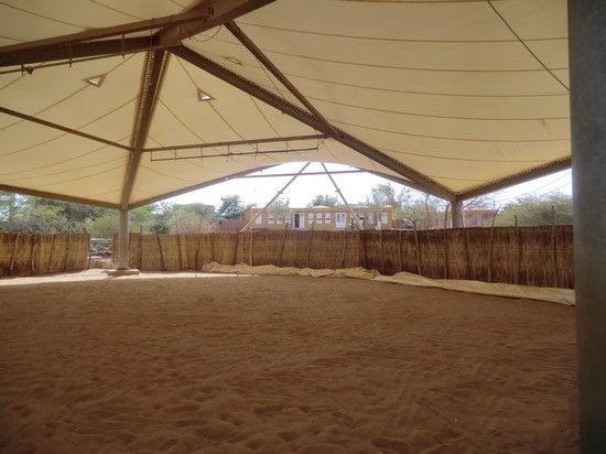 沙子学校沙子排练场