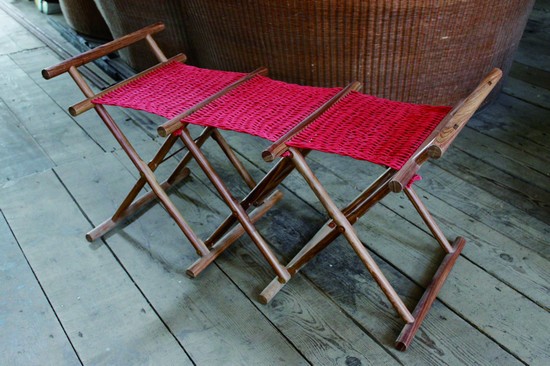 Union-Triple Folding Stool Designed by Sun Yun