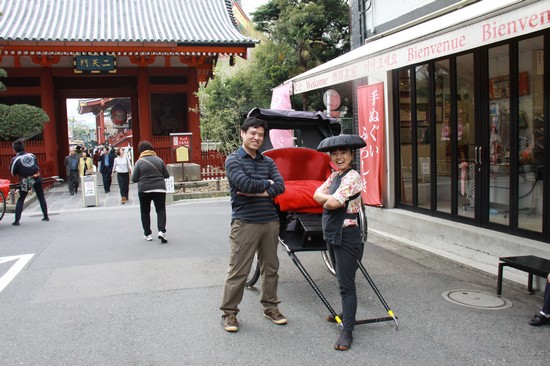 Incredible Rickshaw Man,Photo by Sang Jianbo