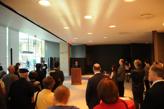 Folk art exhibition which held at Lincoln center sttracted thousands of New York citizens