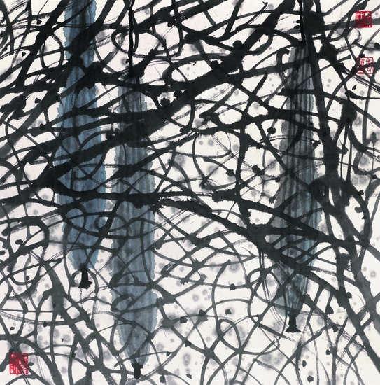 姜宝林 《秋硕》 68cm×68cm 2012年