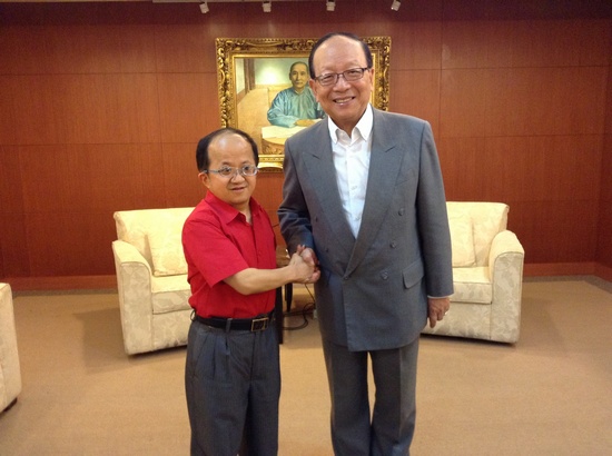 John Chiang Met with Yang Xiaojun