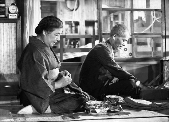 The Old Couple in Tokyo Story