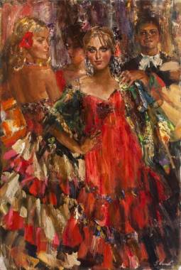 Red Dancer by Ezhakov