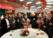 美术界代表委员合影