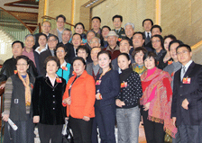 部分文艺界委员在小组会后合影