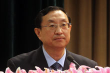 中宣部常务副部长雒树刚在开幕式讲话