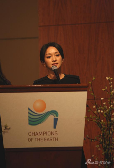 地球卫士周迅：你不可能做了环保仍无动于衷