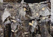 织情叙意（漆画）