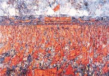 开国大典·人民万岁（油画）