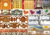 北京地铁六号线集体创作（壁画）