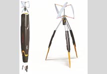 便携风力发电机设计（工业艺术设计）