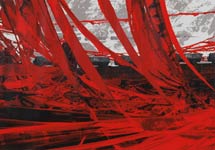 高原汽车兵（版画）