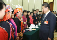 习近平参加广西代表团审议