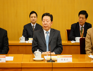 孙家正在开幕式现场