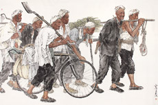 立秋时节（中国画） 吴宪生