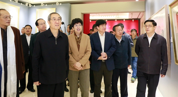 “向人民汇报”20位中青年画家深扎主题实践活动成果汇报展举办