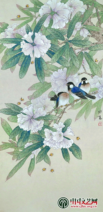 中国文艺网-喻继高、章剑华笔谈--工笔画的当代