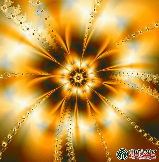 分形艺术,与花朵有个约会