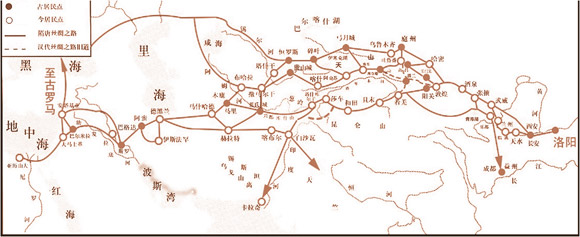 中国文艺网-丝绸之路上的蚕桑文化