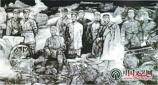 中道自然当代中国画名家上海邀请展部分作品