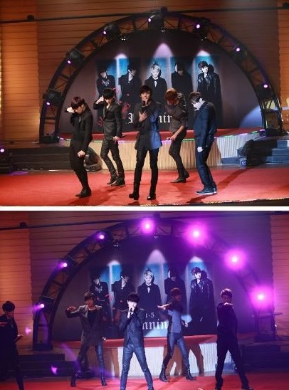 内地人气组合Hit5在片中上演舞蹈表演