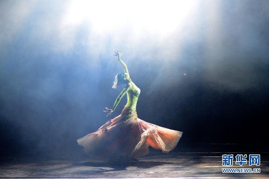 杨丽萍舞台生涯谢幕作品《孔雀》惊艳天津