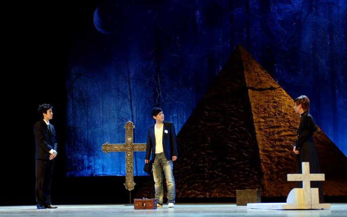 组图：曝开心麻花《乌龙山伯爵》现场照  (5)