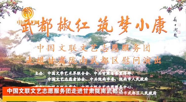 中国文联文艺志愿服务团走进甘肃陇南武都开展
