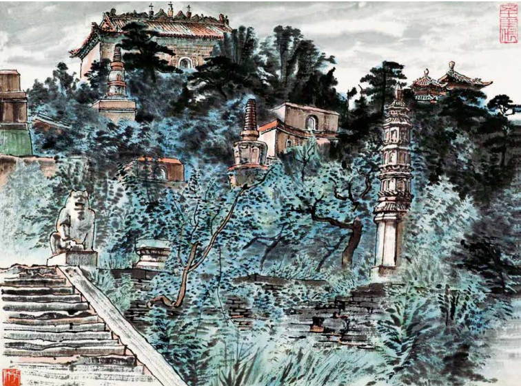 颐和园后山