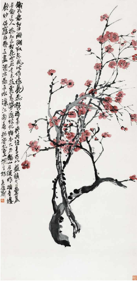梅花轴