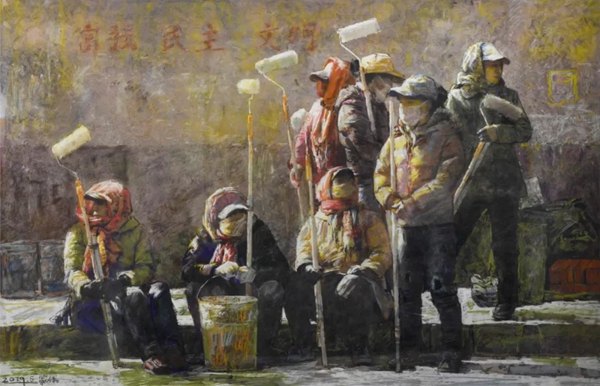 致敬劳动者丨看美术作品中的新时代中国最美奋斗者模样