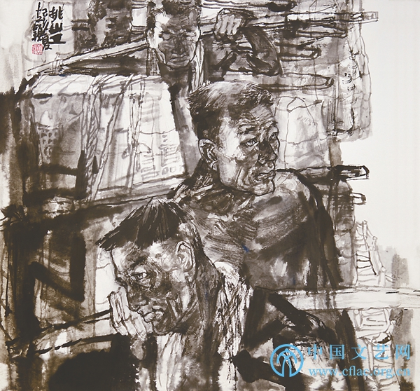 挑山工(中国画)