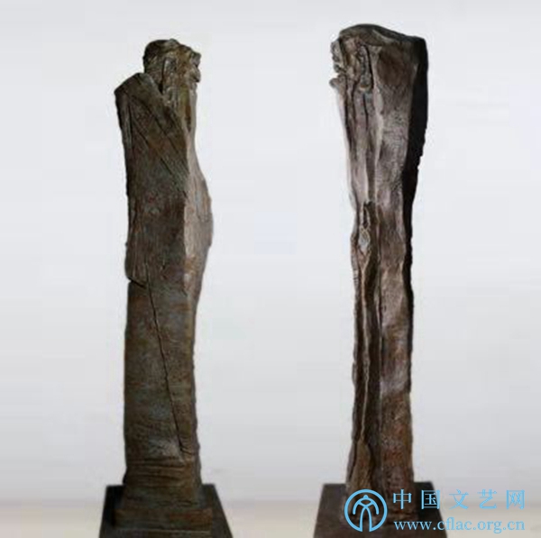 吴为山 《孔子问道》 铸铜