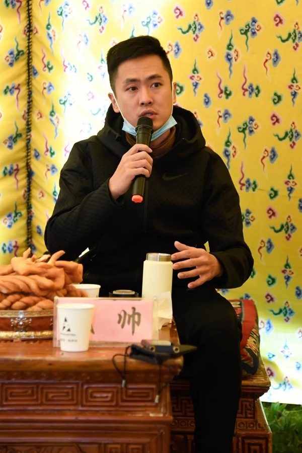 北京舞蹈学院青年舞团演员,国家一级演员武帅发言