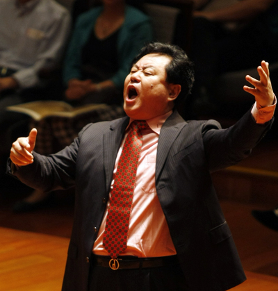 纪念李叔同创作第一首合唱曲100周年音乐会》在国家大剧院音乐厅举办